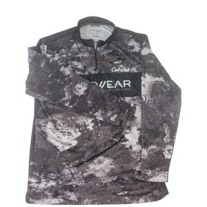 Cabelas Guidewear Performance Sportsman in Apparel Long Sleeve 1/4 Zip‎ Pullover